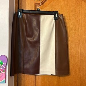 Nanushka Pleather Skirt